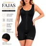 ZGQNBelle Women's Colombian Overbust Faja Shapewear Bodysuit Top - Lace Trim, Tummy Control, Post-Surgery Compression, Body Contouring, Zip Closure, Wedding-Ready (Sohochic Basic Womenswear)