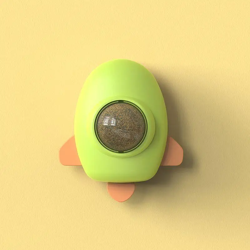 Rocket Design Cat Teaser Toy, Interactive Cat Teaser Toy, Cat Teething Toy, Cat Chewing Toy, Indoor and Outdoor Fun Toy for Cats, Pet Cat Supplies
