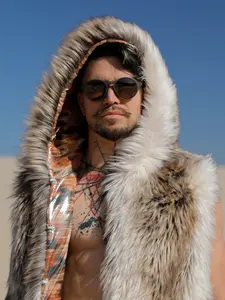 Desert Wolf Fur Vest