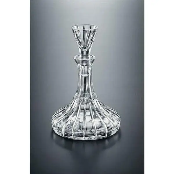 212 MAIN European Crystal Mouthwash & Luxury Soap Dispenser with Hollow Stopper, Premium Bathroom Home Supply, Ideal Gift Option