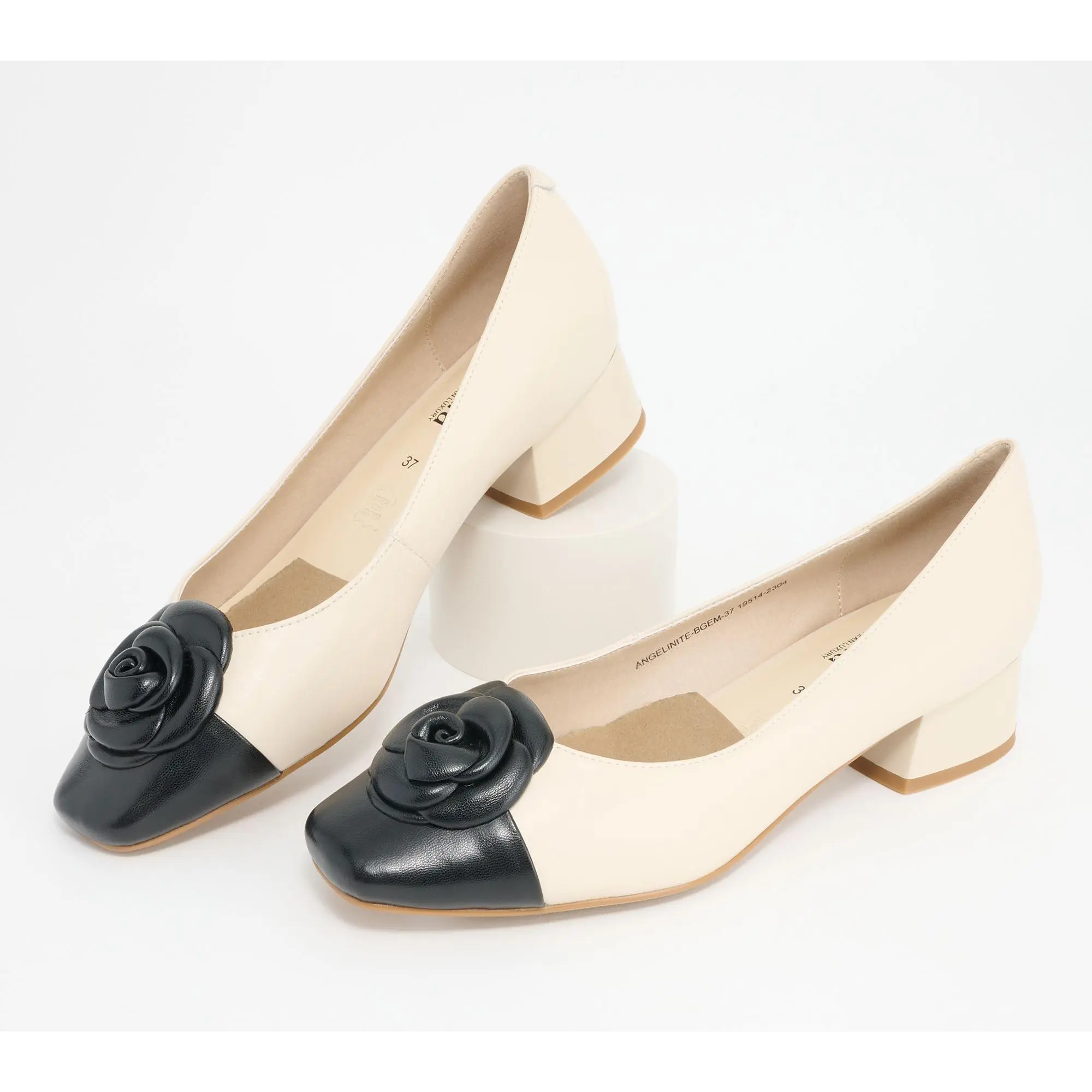 Azura by Spring Step Leather Flats - Angelinite