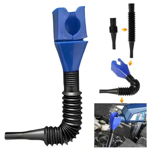 Oil Funnels for Automotive Use, 2026 Upgraded Universal Household Folding Buckle Funnel, Universal Wide Mouth, Easy to Carry Wide Mouth Flexible Funnel for Car Motorcycle