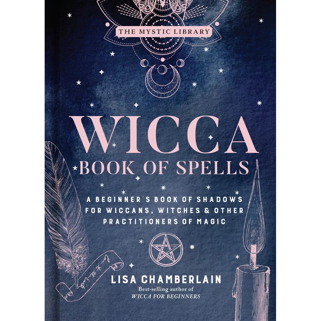 Wicca Book of Spells by Lisa Chamberlain [Hardcover Book]