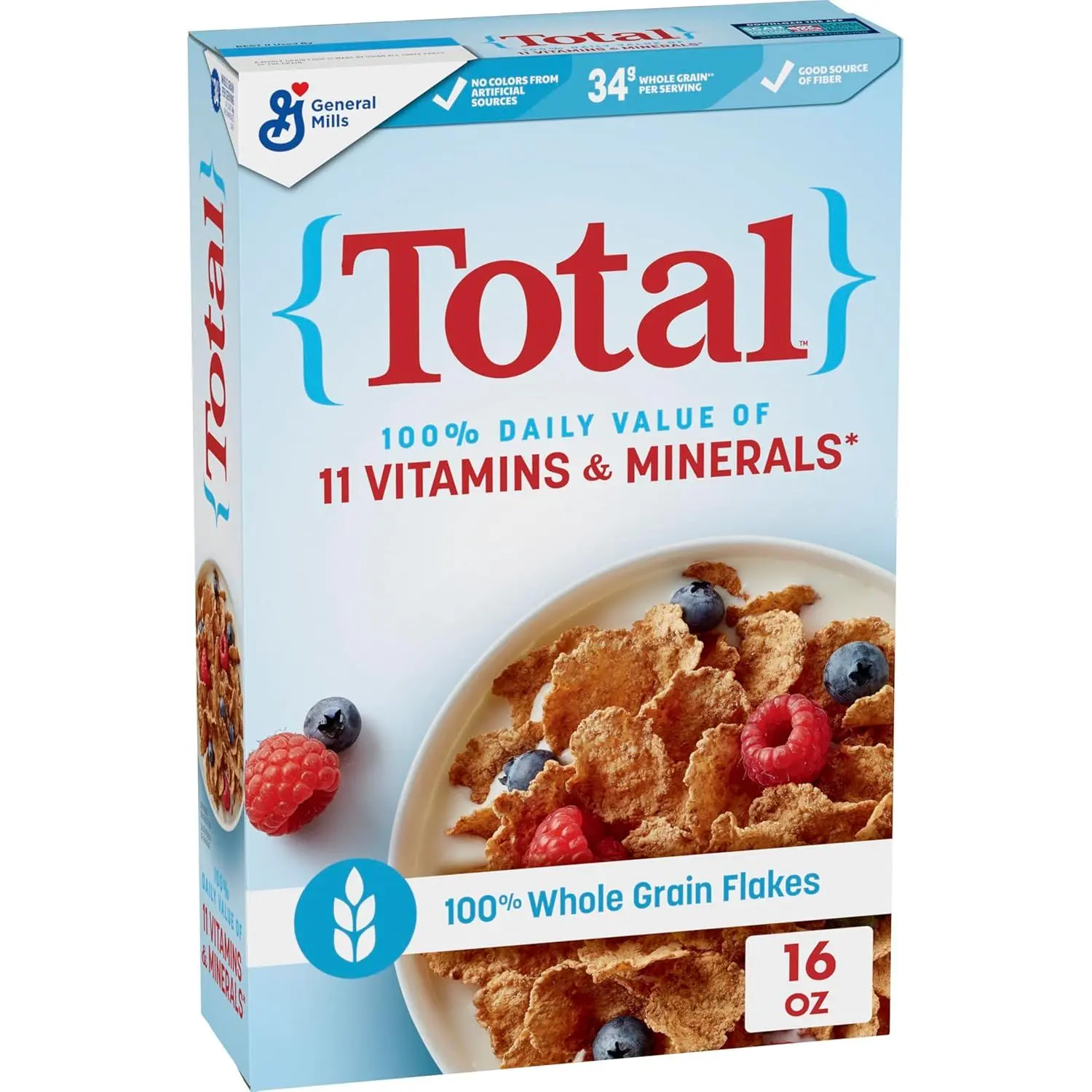 Total Whole Grain Breakfast Cereal, 16 oz