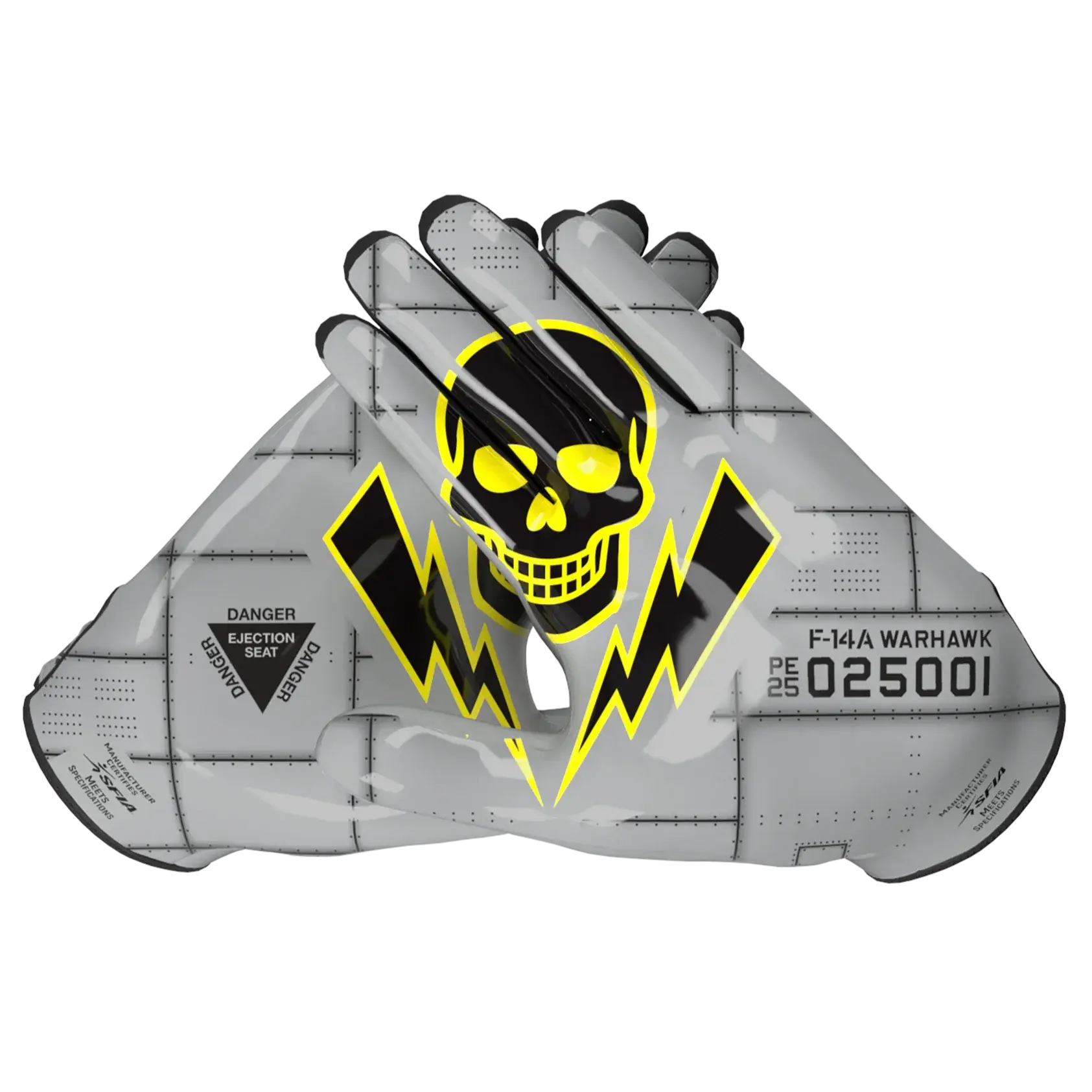 Warhawk Football Gloves - Vapor-Stick by Phenom Elite