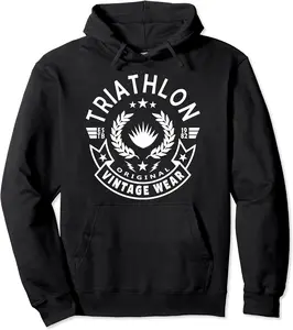 Retro Vintage Triathlon & Triathlete Clothing - Triathlon Pullover Hoodie - Rosazamorap Shop 35B07Z9G25PS