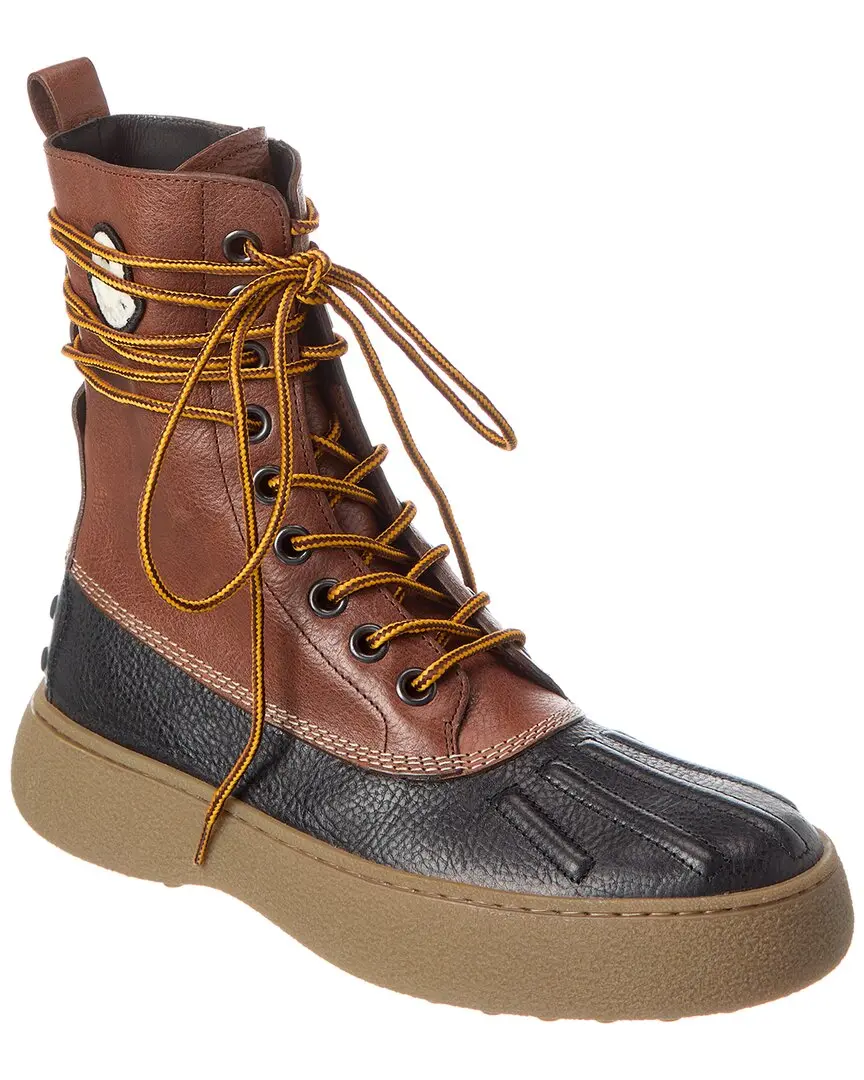 Moncler x TOD’s x Palm Angels Leather Boot