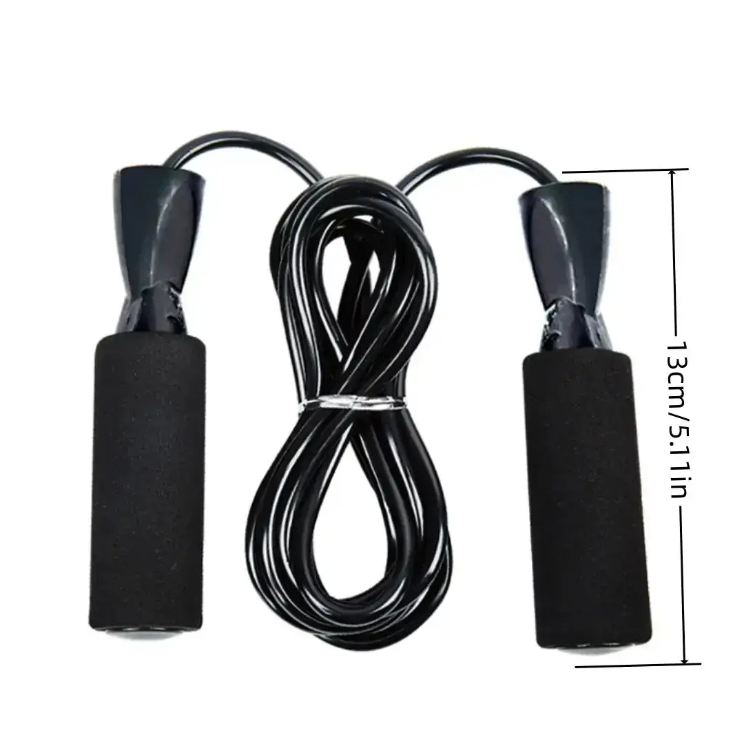 Adjustable skipping rope, anti slip handle skipping rope, men's and women's fitness equipment, home fitness equipment, sportsRAIMENTRY Adjustable skipping rope, anti slip handle skipping rope, men's and women's fitness equipment, home fitness equipment, sportsRAIMENTRY