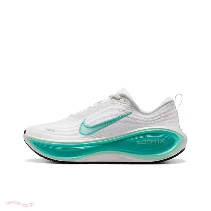 White Turquoise Gradient Ultra Cushioned Road Running Sneakers | Breathable Wavy Dot Mesh & High Elastic Shock Absorbing Foam Midsole | For Daily Jogging & Outdoor Sports Training | Unisex Design