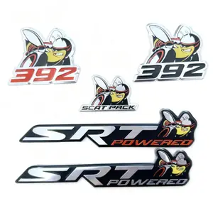 SRT Powered Super Angry Bee Emblem Badge For SCAT PACK