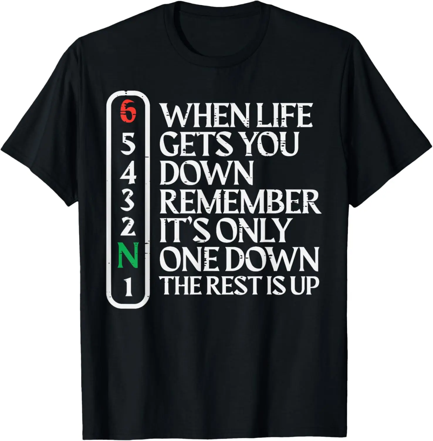 Biker When Life Gets You Down Motorcycle Gear Men Women Summer Shortsleeve Cotton T-Shirt