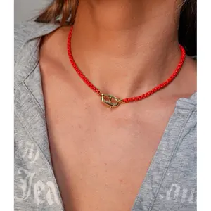 Forte dei Marmi Red Necklace - Made in Italy