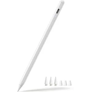 3X  Charge Stylus Pen for iPad,  Pencil with Palm Rejection & Tilt Sensitivity, Compatible iPad 10th/9th/8th/7th/6th Gen, Air 11/13 M2/M3/5/4/3, Pro 11/12.9/13 M4, Mini A17 Pro