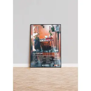 The Fall Off J.Cole Poster, Music Hiphop Poster, J.Cole Album Poster, Album Cover Poster