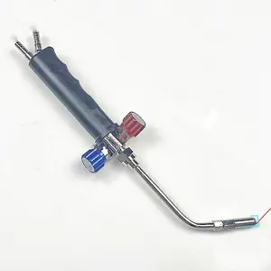 Mini Oxy-Acetylene Welding Torch for HVAC Copper Pipe Brazing - Portable Soldering Tool for AC & Refrigeration Repair