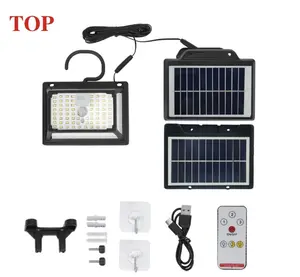 Solar Outdoor LED Wall Lights,20W Motion Sensor Security Lights with 3 Lighting Modes Cordless LED Flood Light Solar Wall Lights Waterproof Solar Powered Lights for Wall Garden Garage