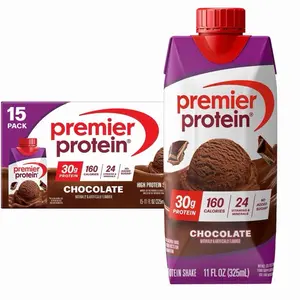 Premier Protein 30g High Protein Shake, Chocolate, 11 fl. oz., 15 pk.