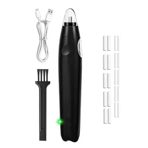 Electric Eraser for Artists, Rechargeable Electric Eraser Kit, 20 Refills, Automatic Portable Eraser for Drawing Black for Christmas New Year Home Use