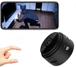 Senri Mini Security Camera 1080P HD WiFi Home Indoor Outdoor Camera for Baby Pet Nanny IP Camera Remote Viewing for Security with iOS Android Phone APP Video Only