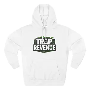 Men's money-making and financial success in a hip-hop or trap culture context Graphic Hoodie - Long Sleeve Pullover Regular Fit | Soft & Breathable Fabric, Durable Print, Everyday Comfort, Machine Washable, graphic design with bold typography and urban