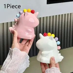 ⚖️ [Aesthetic Tableware] Unicorn Bento Food Picks | Kitchen Organizer Jar - (Handle With Care)