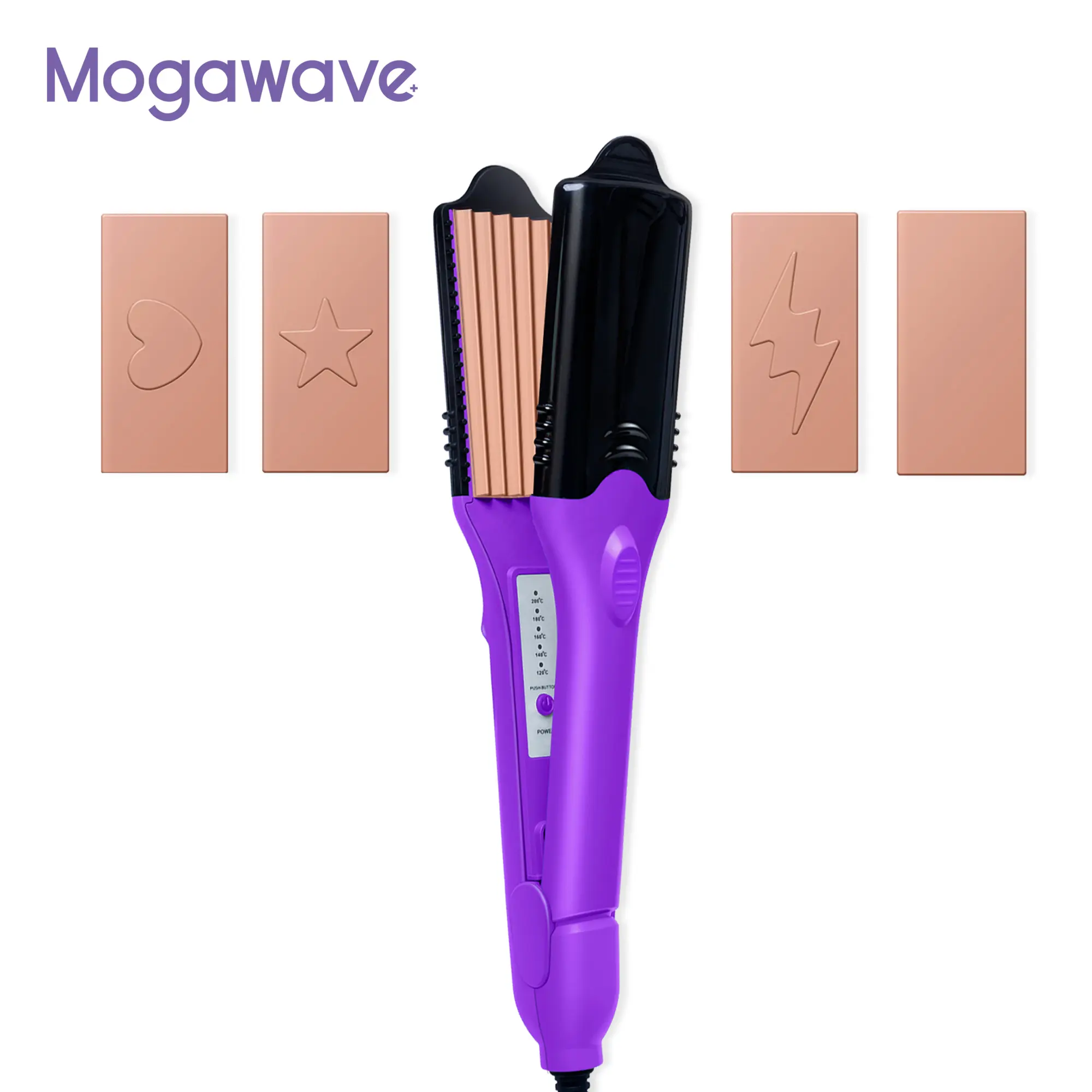 5 In 1 Hair straightener 3D Pattern Hair Straightener Hair Styling Tool