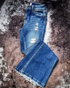 Petra Rodesiler Mid-Rise Stretch Flare Jeans