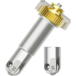 Scoring Wheel Combo Pack Tool, Scoring Wheel Compatible with Maker Machine, Single Scoring Wheel Tip+Double Scoring Wheel Tip and Drive Housing,for Making Cards,3D Home Decor Etc