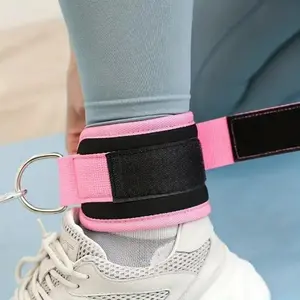 Ankle Strap for Fitness Training, 1 Pair Sports Foot Straps for Cable Machines, Versatile Yoga and Pilates Accessory, Essential Gym Grip Equipment, Gymnastics Equipment