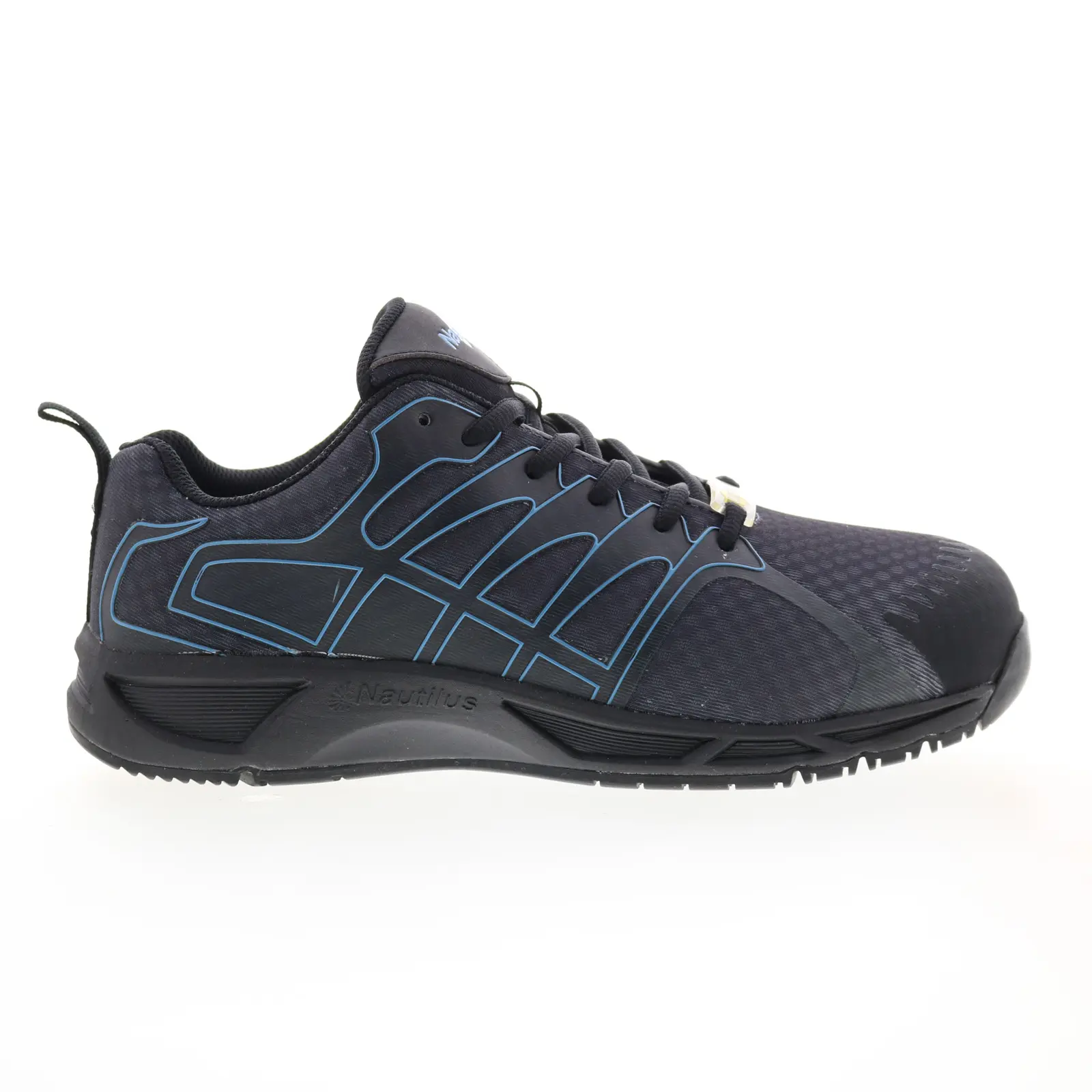 Nautilus Advanced ESD Soft Toe SD10 Mens Gray Wide Athletic Work Shoes