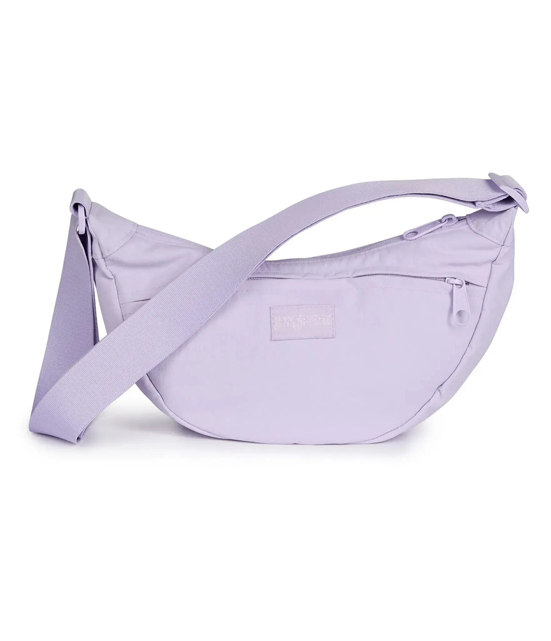 Soft Nylon Crossbody Bag - Pastel Lilac