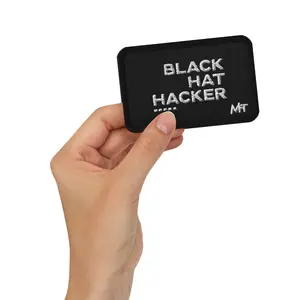 Black Hat Hacker V12 - Embroidered patches