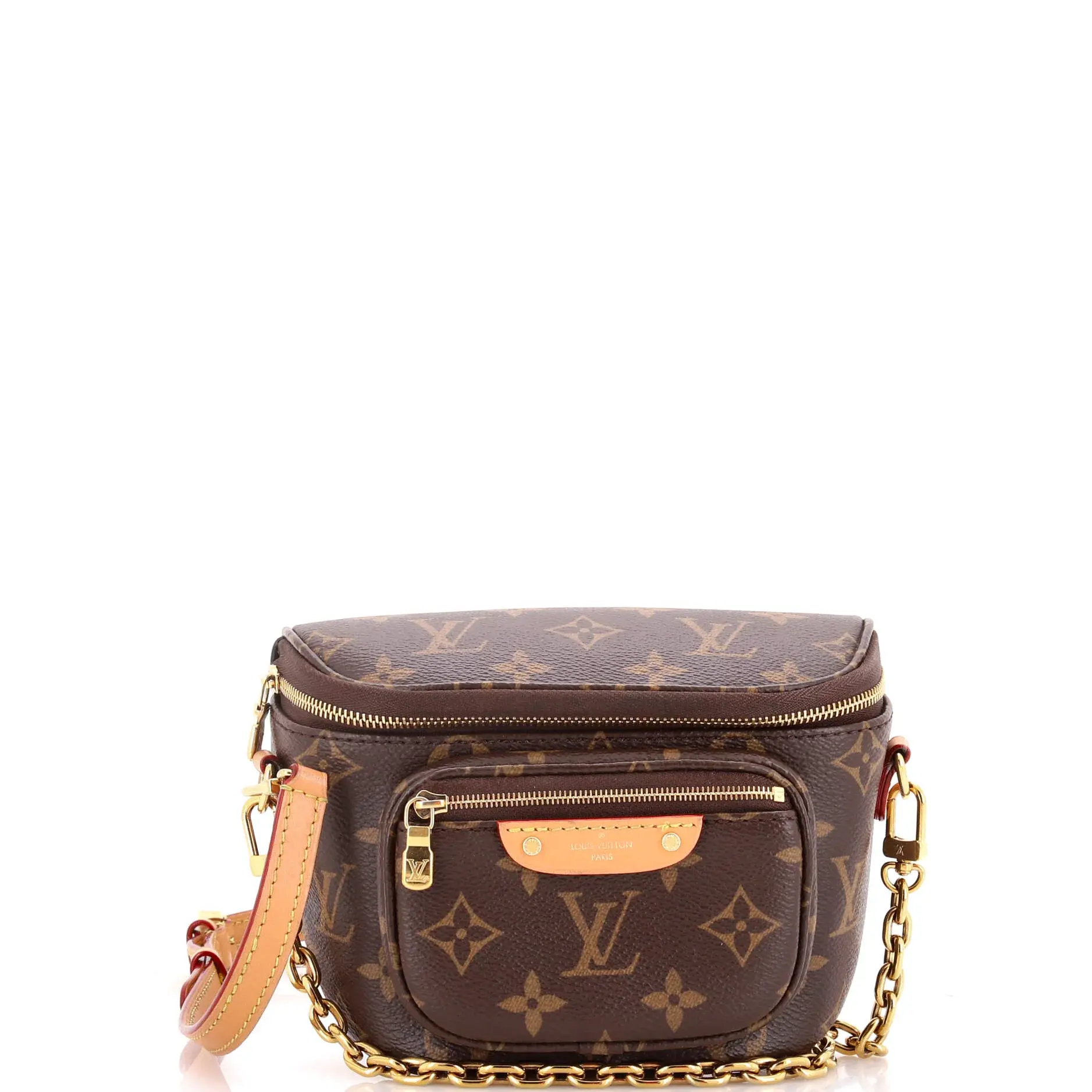 Pre-owned Louis Vuitton material Belt Bags Bum Bag Monogram Canvas Mini by Rebag