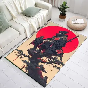 Akatsuki Cyberpunk Doormat- Project Akatsuki Decor- Ninja Theme Gift- Perfect for Gaming Rooms- Polyester rug
