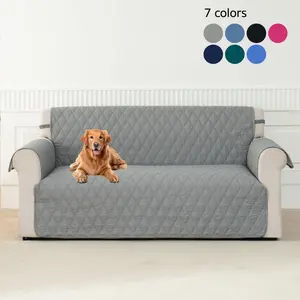 Waterproof, 1 Set Stain Resistant Sofa Slipcover with Elastic Strap, Sofa Protector for Home Living Room, Sofa Protector for Pet Families, Universal Sofa Protector