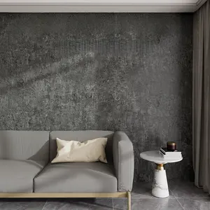 Self-Adhesive Cement Crack Wallpaper, Vintage Industrial Style, DIY Decor for Living Room Kitchen Bedroom Dorm, Aesthetic Wall Sticker