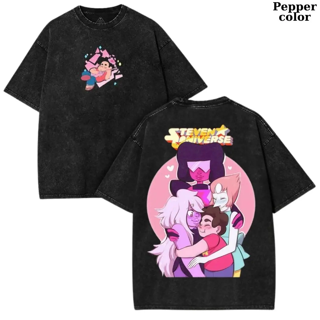 Steven Universe Family Hug Graphic Tee, Cartoon Network Emotional Scene Shirt, steven universe, garnet steven universe shirt, Mens Womenswear Top