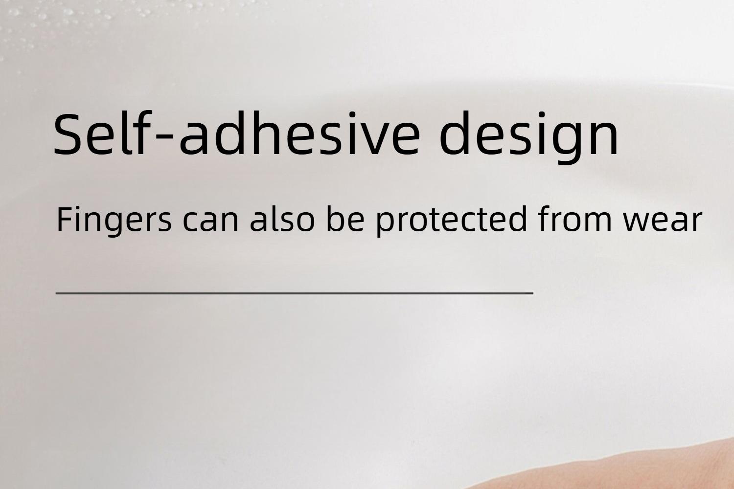 4pcs anti-friction toe protectors, 0.99 in × 177.17 in; for rough work; prevents friction on toes, protects shoes from abrasion, prevents toes from being squeezed—an essential anti-friction tool