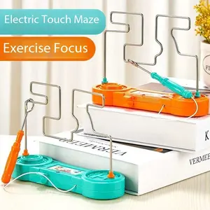 Electric Maze Toy Focus Training Game, Hand-Eye Coordination Puzzle, Interactive Educational Toy, Enhances Concentration Skills