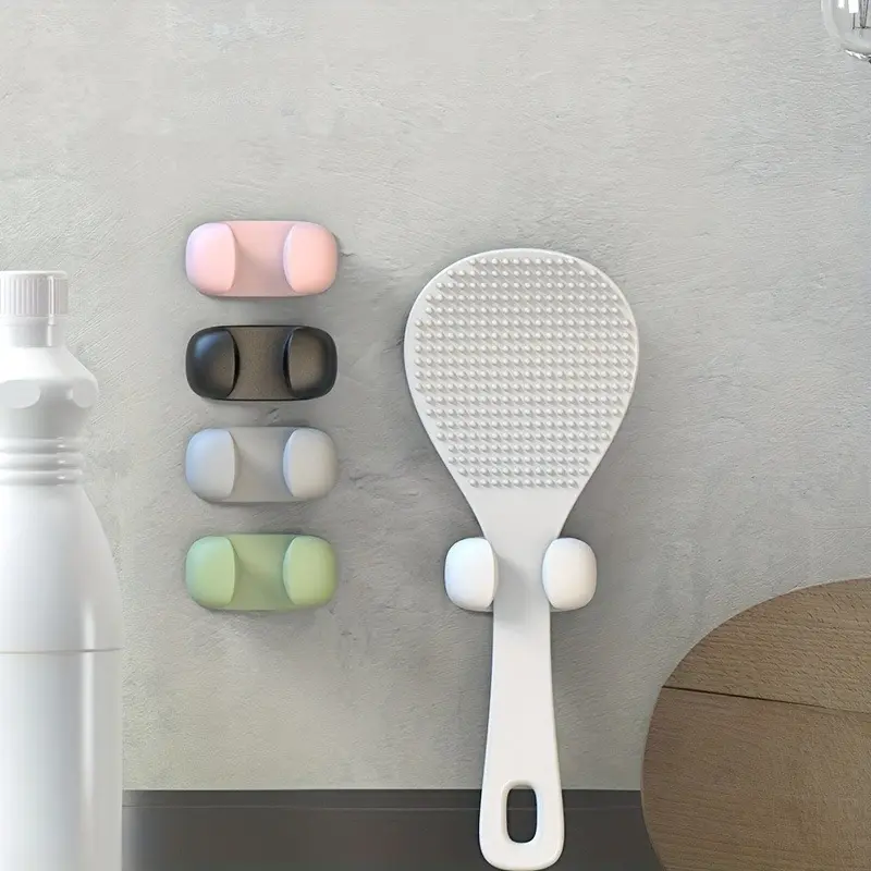 Electric rice cooker accessories, rice spoon holder holder, kitchen storage rack, new rice spoon storage hook clip