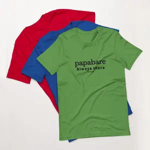 PapaBare Always There (Black) T-shirt