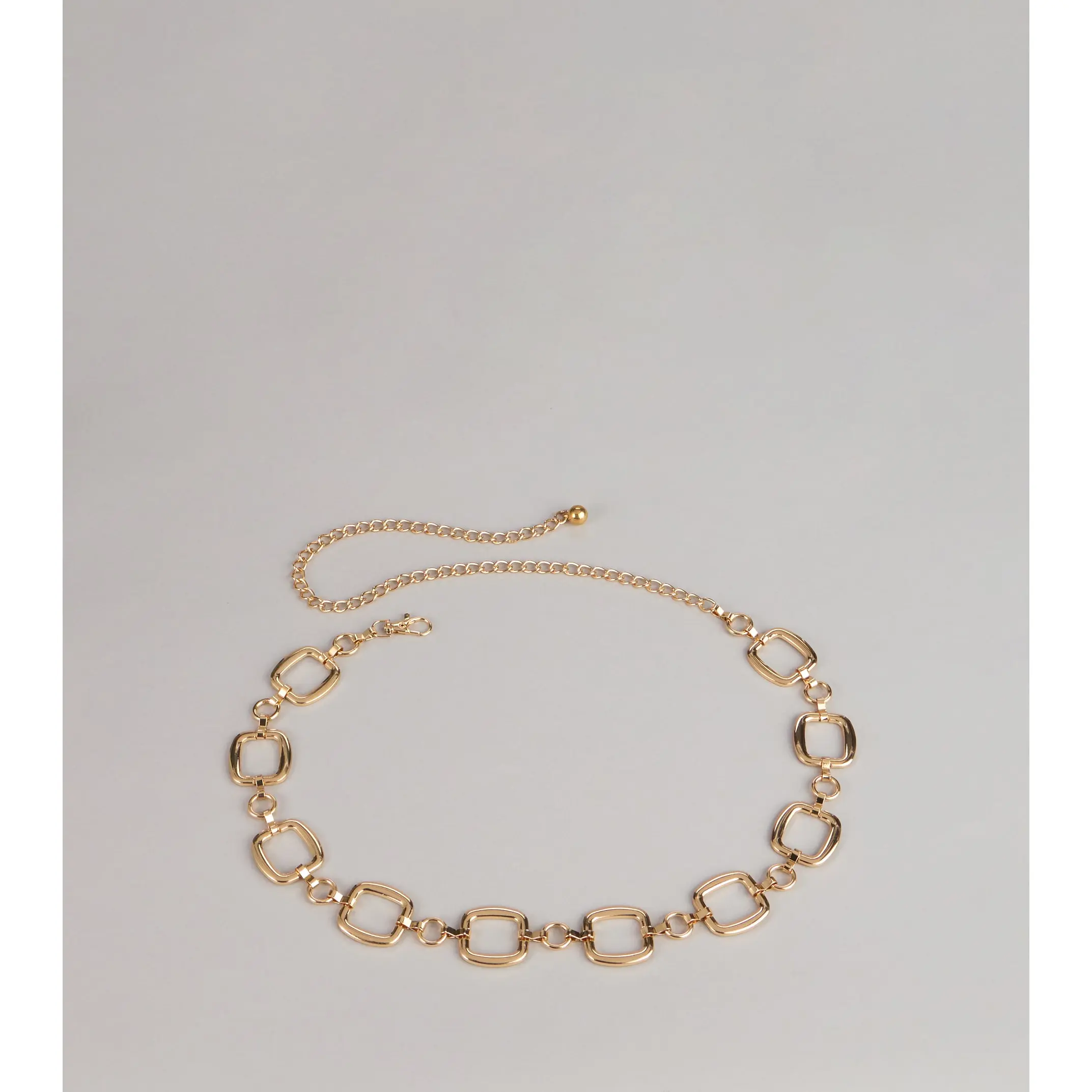 Chic Impact Square Chain Belt Chic Impact Square Chain Belt