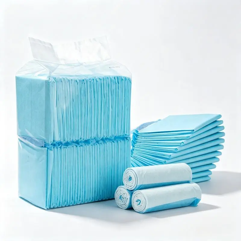 100pcs/50pcs Absorbent Dogs Diapers Disposable Puppy Training Pee Pads Quick Dry Surface Mat Clean Cushion Dog Supplies