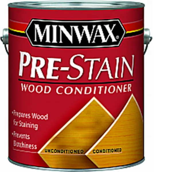 Minwax 11500 1 gal Wood Conditioner, 708 VOC, Companion Product to Wood Finish, Ensures Even Stain Penetration