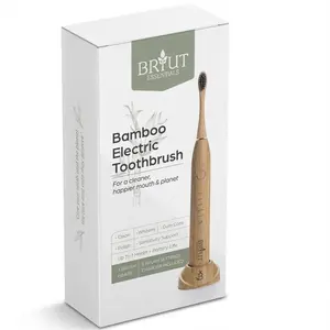 Bamboo Electric Toothbrush – Eco-Friendly Sonic Oral Care