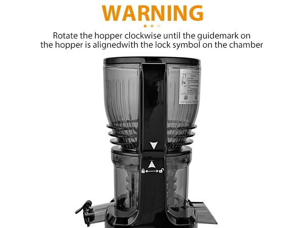 Pukomc 5.8" Wide Chute Cold Press Juicer with Auto Cut Mechanism High Yield Extraction Easy Lock System & 2 Cups for Fresh Whole Fruit Juices Stainless Steel Blender Usb Portable Blender Pukomc 5.8" Wide Chute Cold Press Juicer with Auto Cut Mechanism High Yield Extraction Easy Lock System & 2 Cups for Fresh Whole Fruit Juices Stainless Steel Blender Usb Portable Blender