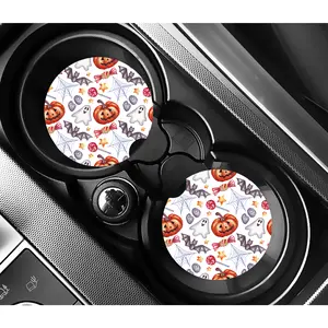 A Vintage Halloween - Car Coasters