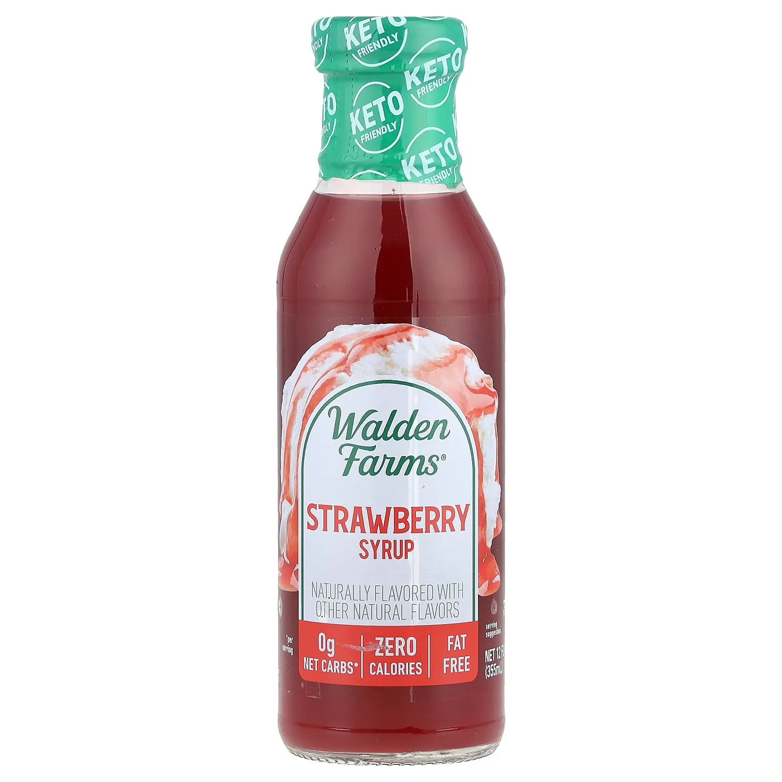 Walden Farms Strawberry Syrup, 12 fl oz (355 ml)