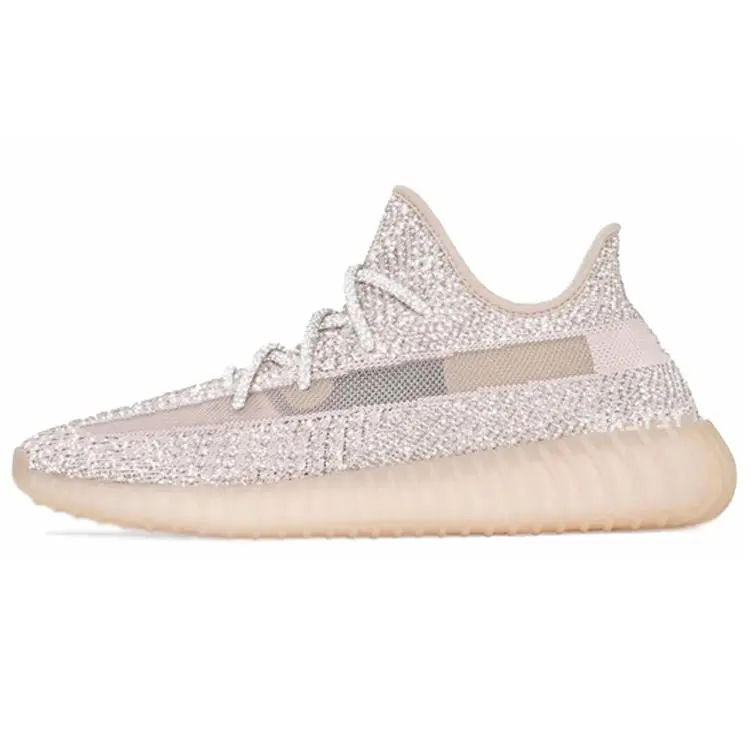 Adidas Yeezy Boost 350 V2 Synth Reflective' Low Top Sneakers Unisex Pink FV5666