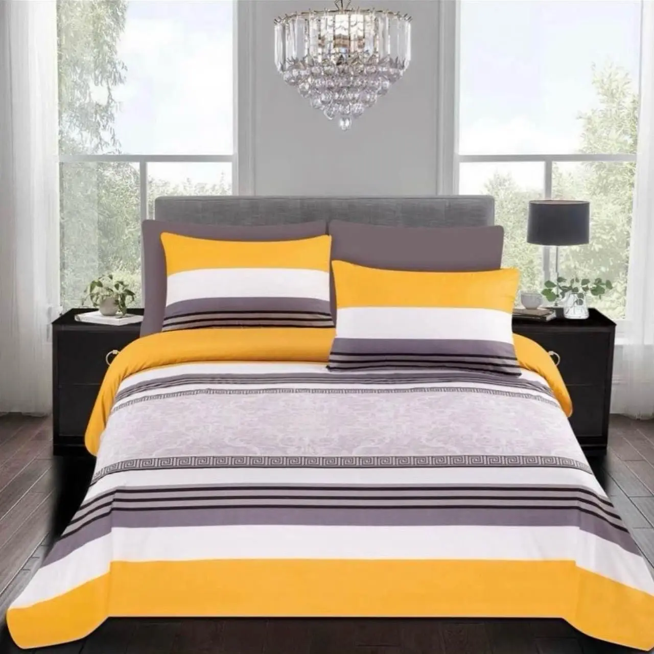 6 Piece Bed Sheets Set for a Cozy Night's Sleep